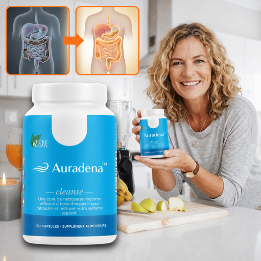 Auradena™ | Dissout en douceur plus de 90 % des déchets durcis en seulement 24 heures.
